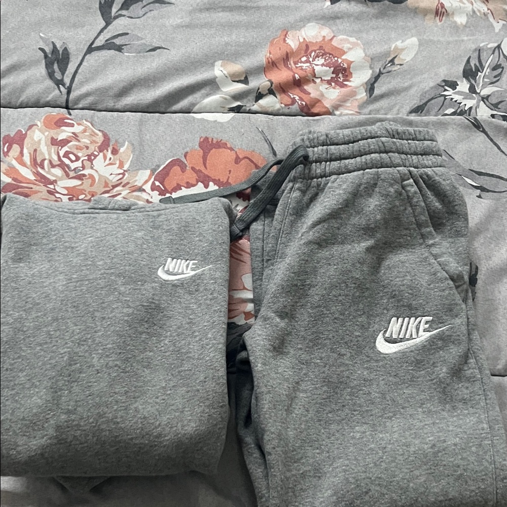 Nike Kids Charcoal Joggers